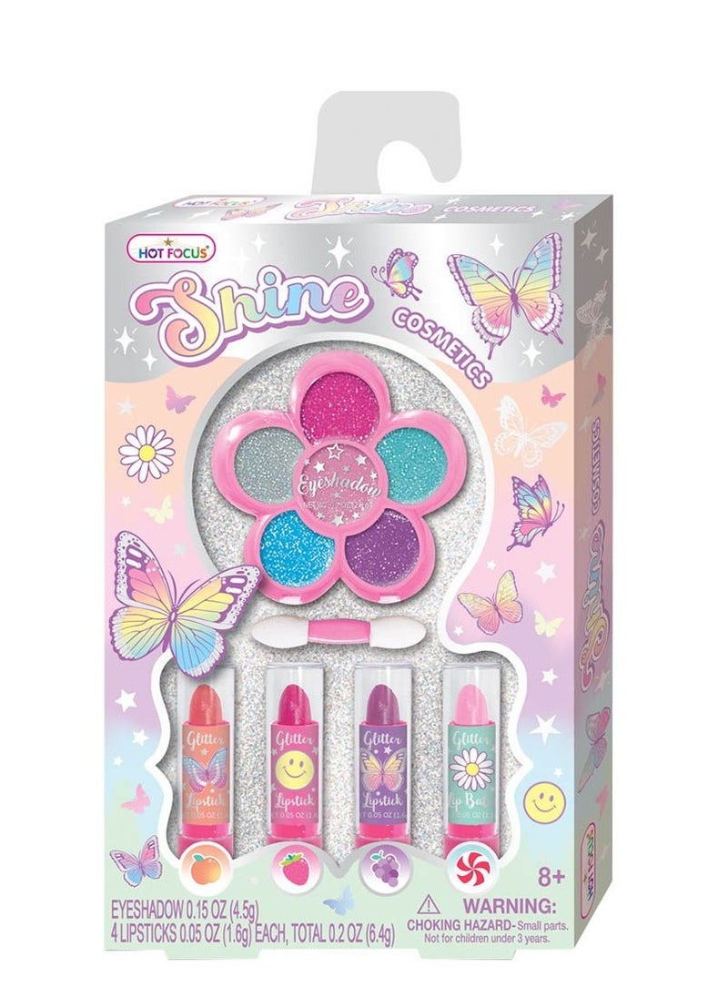 Hot Focus - Hot Focus Tie Dye Butterfly Shine Cosmetic Set - Image 1