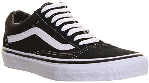 Vans Old Skool Unisex Sneakers, Black/White, 8 US Women/6.5 US Men - Image 3