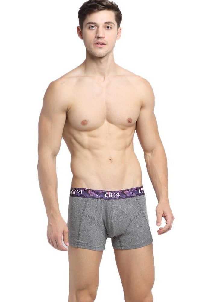 IC4 Store Men's Trunk Combo Pack of 4 - Charcoal, Grey, Red, Yellow - Image 2