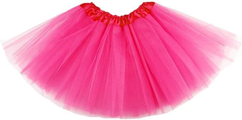 REETAN Christmas Tulle Tutu Skirt Ballet Layered Dance Skirt for Women - Image 1