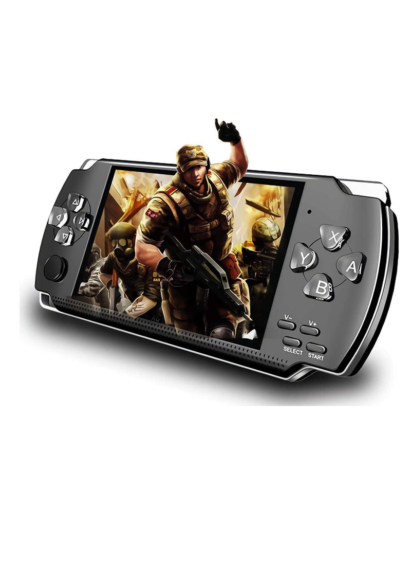 4.3 inch 8GB Handheld Game Console - Built-in 1500 Games - Supports Multiple Simulators - X6 Retro Video Game Console - MP3/MP4/Ebook - TV OUT - Portable Game Player - Image 1