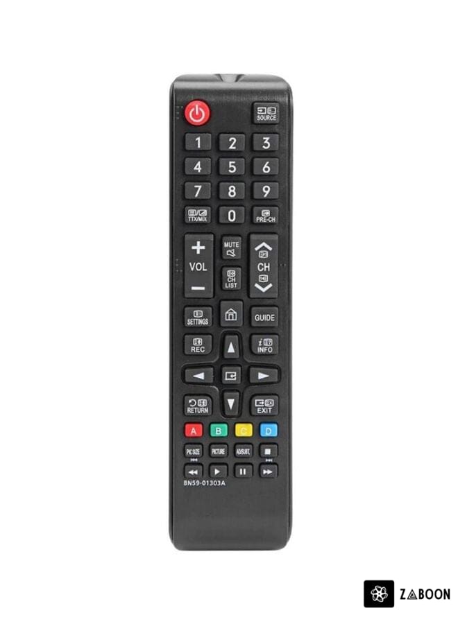 Zaboon Universal Remote Control For Samsung E43NU7170 Black