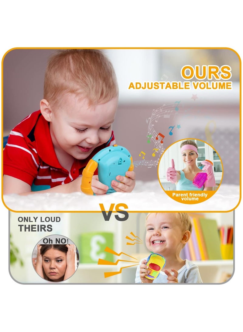 Baby Toy Keys with Steering Wheel Toy - Toy Key for Toddler and Infant and Kids Steering Wheel - Play Keys Toys - Baby Musical Light Up Toys for Babies 18 Months  - Image 5