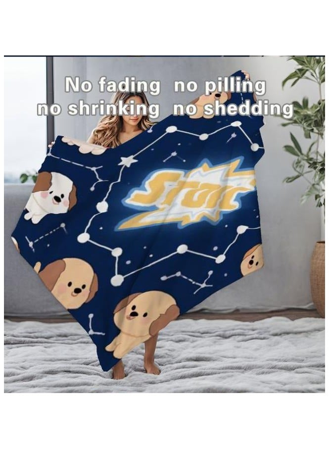 general Flannel thin blanket (warm and comfortable, suitable for sleep, gaming, dust removal and sandproof) 150cm*200cm - 603  - Image 1