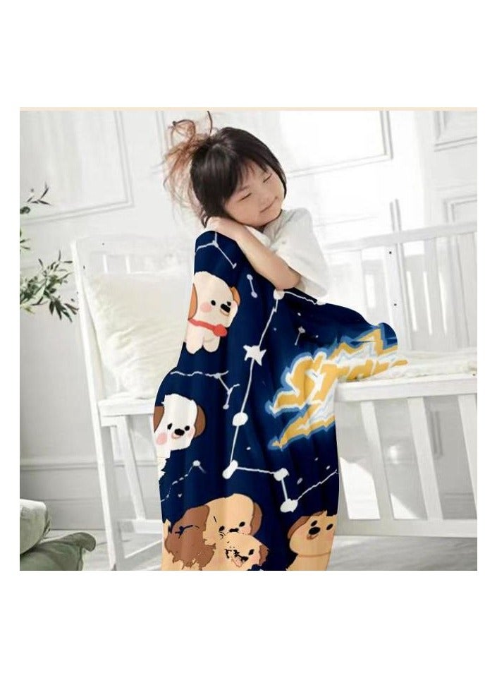 general Flannel thin blanket (warm and comfortable, suitable for sleep, gaming, dust removal and sandproof) 150cm*200cm - 603  - Image 3