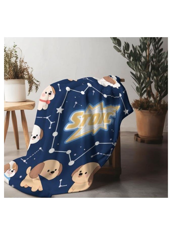 general Flannel thin blanket (warm and comfortable, suitable for sleep, gaming, dust removal and sandproof) 150cm*200cm - 603  - Image 5