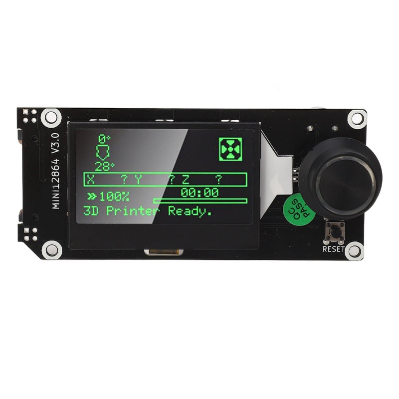 LCD Graphic Smart Display Control Board Mini12864 V3 3D Printer Smart Controller with Storage Card Slot and Cable - Image 5