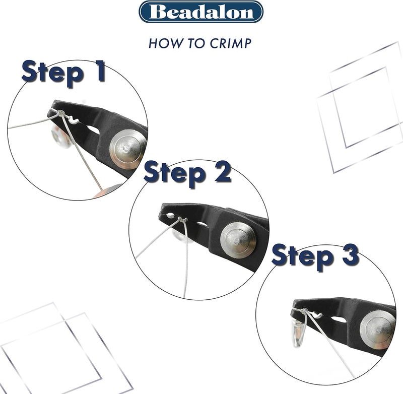 Beadalon Gold Crimp Tubes - 6-Pack of 2.5 mm O.D. Beads for Jewelry Making - Image 5