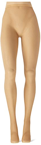 Capezio Women's Professional Fishnet Tight With Seams,Caramel,Small/Medium - Image 3