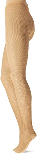 Capezio Women's Professional Fishnet Tight With Seams,Caramel,Small/Medium - Image 2