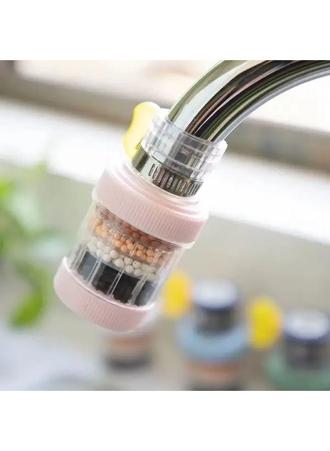White 6 Layer Faucet Water Filter Removable Washable Multi Stage Purifier for RV Home Shower Easy Install - Image 5