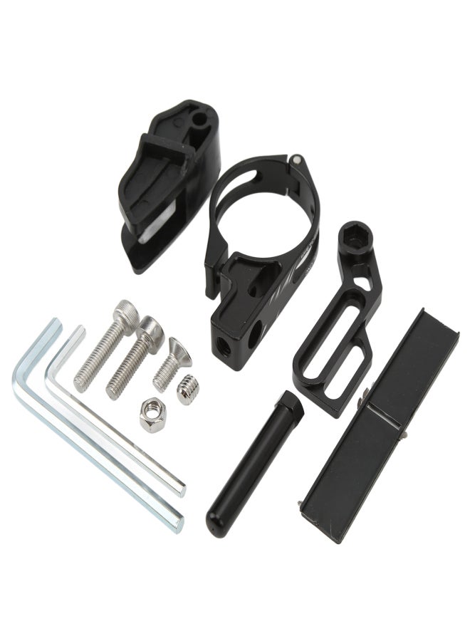 Lebycle Universial Mountain Bike Chain Guide Protector Aluminium Alloy Bike Chain DeflectorsBlack - Image 2