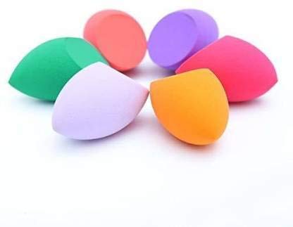 Fennec Mart Makeup Sponge  Make Up Sponge Beauty Blender Puff  Set of 10 PC Multicolour - Image 3