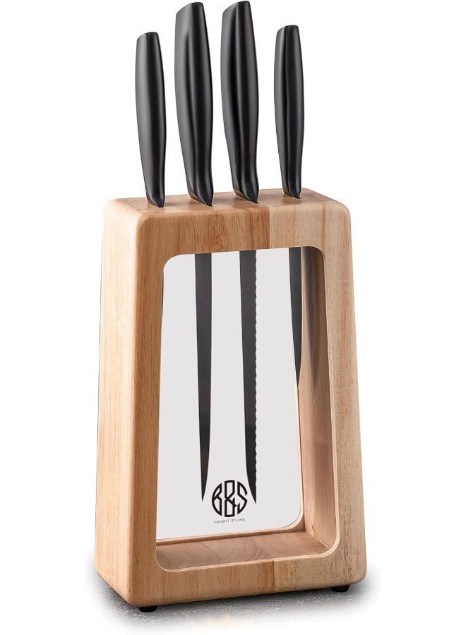BS B&S Knife Block with 4pcs Knife Set - Image 1