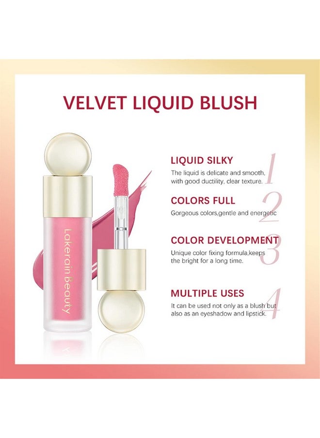 2Pc Liquid Blushsoft Cream Face Blushnatural Matte Finish Looking Dewy Cheek Tint Moisturizing Lightweight Blendable Feel(01+02) - pzsku/Z5F1F17F18290BF216192Z/45/_/1707974961/83437d25-cdb9-415a-b596-729918801647