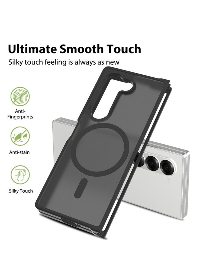 Case for Galaxy Z Fold 7,High Grade Drop Protection Slim Matte Shockproof Anti-Slip with Wireless Charging Phone Case for Samsung Galaxy Z Fold 7 5G,2025  - Image 3