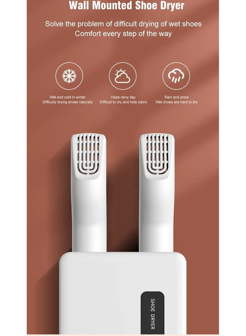 ارواق مجفف أحذية كهربائي 220 فولت معقم وواقي للقدمين ومزيل العرق لتدفئة الأحذية - Image 4