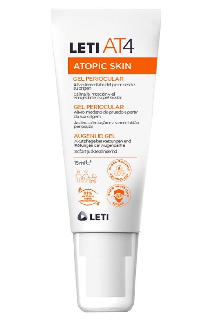 Leti Letiat4 Atopic Skin Gel Periocular 15ml - Image 1