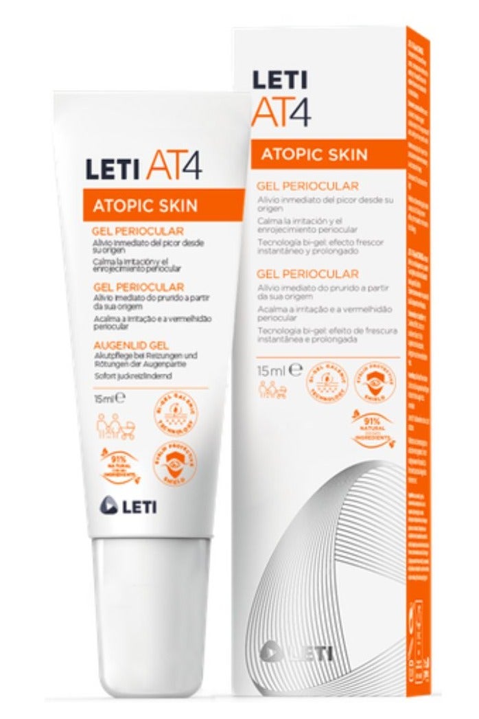 Leti Letiat4 Atopic Skin Gel Periocular 15ml - Image 2
