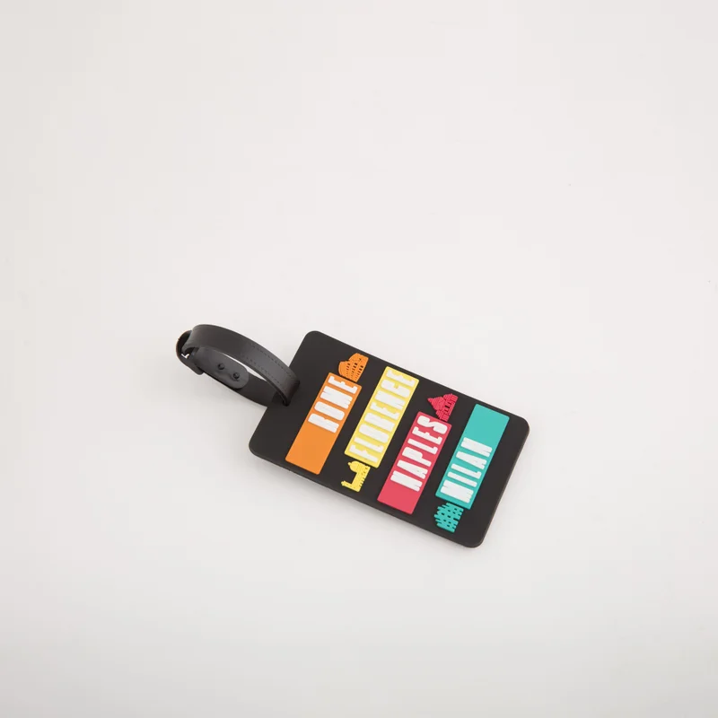 كاربيزا Luggage Tag - Cities, Size 6x10 cm