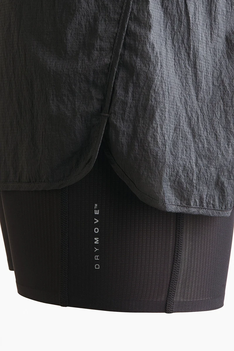 H&M  Lightweight 2-in-1 Running shorts​ for Men | Best Price UAE