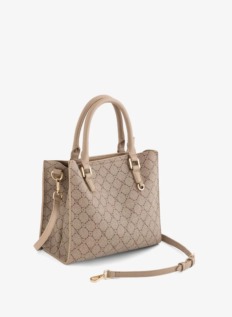 كاربيزا Women's Handbag Diana Taupe/Light Taupe