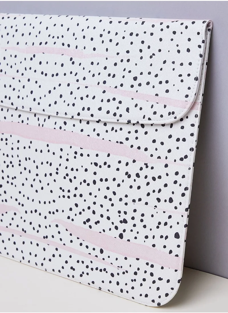 COCONUT LANE Dalmatian Laptop Sleeve