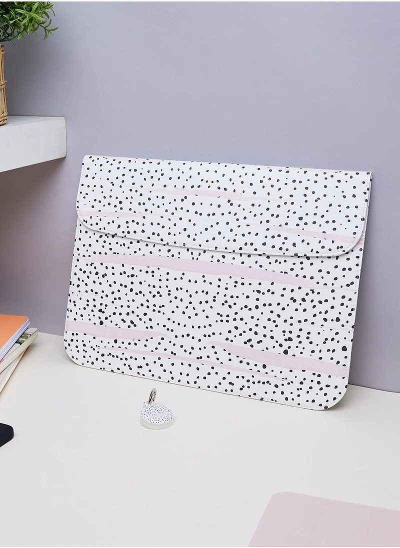 COCONUT LANE Dalmatian Laptop Sleeve