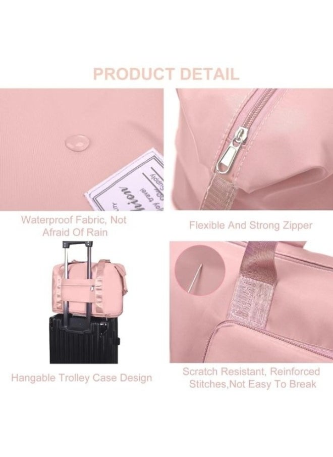 HONGFU Foldable Travel Bag Hand Carry Luggage Bag Large Waterproof Duffle Bag  - Image 5