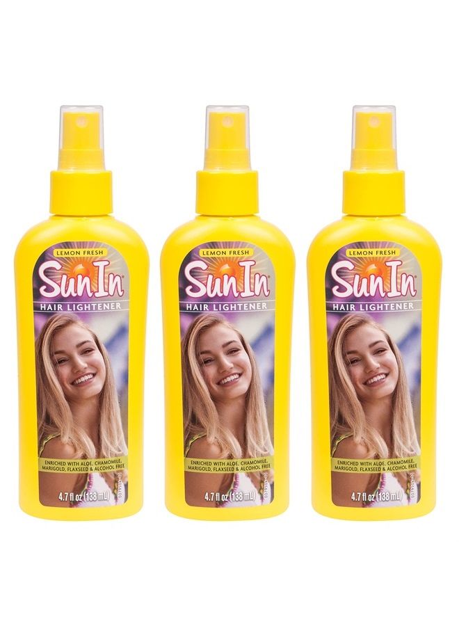 Sun In Hair Lightener Lemon Fresh 4.7oz Pump (3 Pack) - Image 1