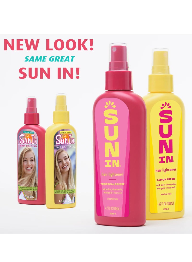 Sun In Hair Lightener Lemon Fresh 4.7oz Pump (3 Pack) - Image 4