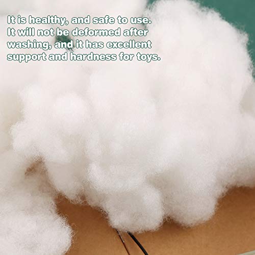 Bupete 14.1oz-70.5oz Stuffing for Stuffed Animals, Stuffing for Crafts Crochet Stuffing,Stuffing for Crochet, Polyester Fiber Fill Resilience for Fill Fiber Animal Stuffing - Image 5