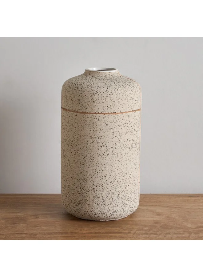 Home Box Tilden Stripe Ceramic Vase 15.5 x 28 x 15.5 cm