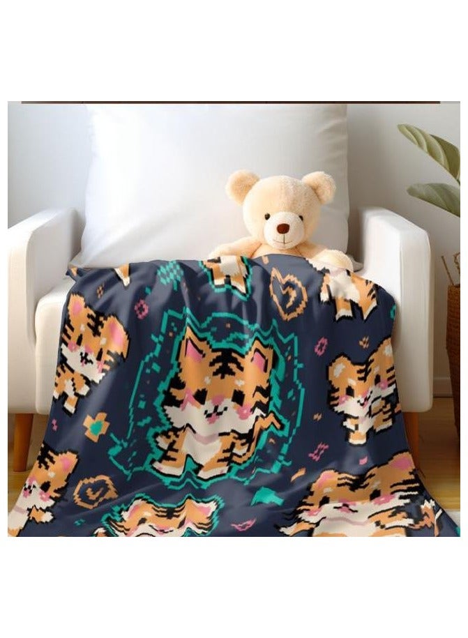 general Children's or student cartoon flannel thin blanket (warm and comfortable, suitable for sleep, games) 100cm*150cm - 543 - Image 4