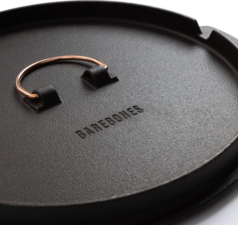 BAREBONES All-in-One Cast Iron Skillet with Dutch Oven Style Lid - 10 Inch - Image 2