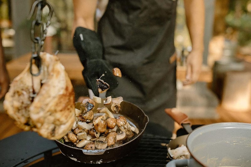 BAREBONES All-in-One Cast Iron Skillet with Dutch Oven Style Lid - 10 Inch - Image 5