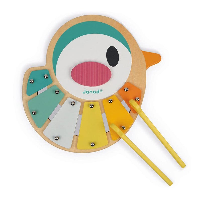 Janod Pure Bird Wooden Children's Xylophone - Ages 1+ - J05163 - Image 3