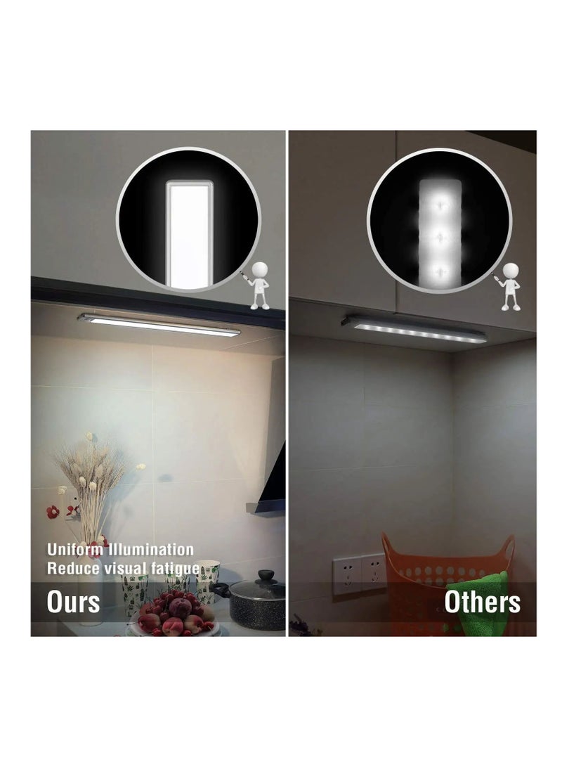 LED Cabinet Lights Motion Sensor Strip 3 Colour Dimmable Suitable for Reading Closets Cabinets Bedside and Study Lighting