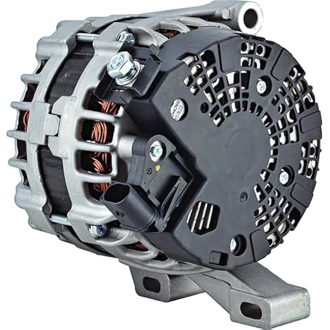 DB Electrical 400-24260 Alternator Compatible With/Replacement For 2.5L 1 Clock 180 Amp Internal Fan Type Clutch Pulley Type Internal Regulator CW Rotation 12V Volvo S60 2012 2013 2014 2015 2016 - Image 5