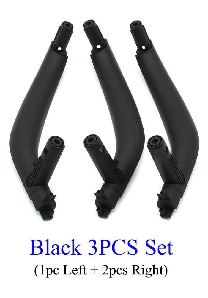 Goodithy 3PCS Interior Door Handles for BMW X5 X6 F15 F16 (2014-2018) - Black - Image 3