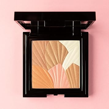 Mii Cosmetics Celestial Skin Shimmer Bronzer Highlighter Palette Face Palette for Bronzing Highlighting Blush Includes 6 Shades Blendable Buildable Golden Bronze Shimmer Aurora - Image 2