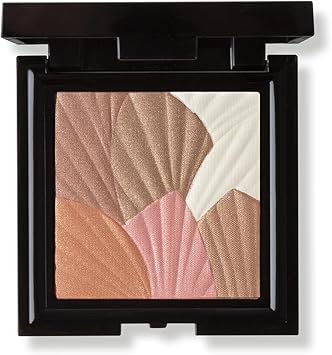 Mii Cosmetics Celestial Skin Shimmer Bronzer Highlighter Palette Face Palette for Bronzing Highlighting Blush Includes 6 Shades Blendable Buildable Golden Bronze Shimmer Aurora - Image 1