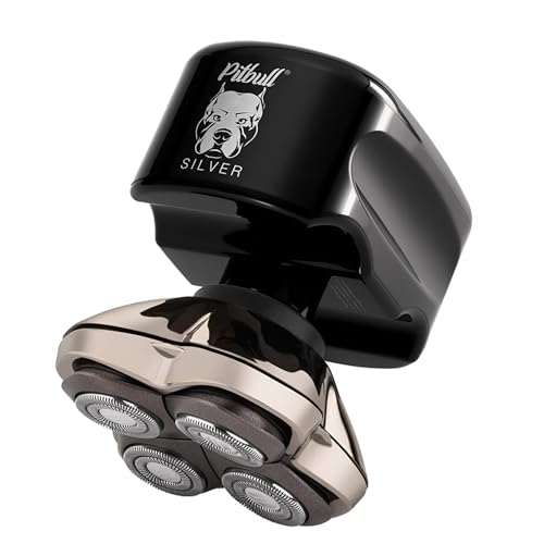 Skull Shaver Pitbull Silver PRO SX5 Head and face Shaver - Image 1