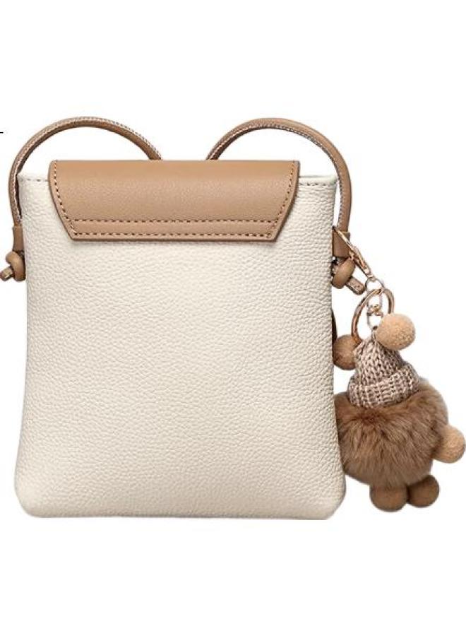 Viney Leather Handbag, Women'S Bag, Niche Phone Purse, Light Luxury Crossbody Shoulder Bag, Birthday Gift For Girlfriend, Qixi Festival Gift - Image 2