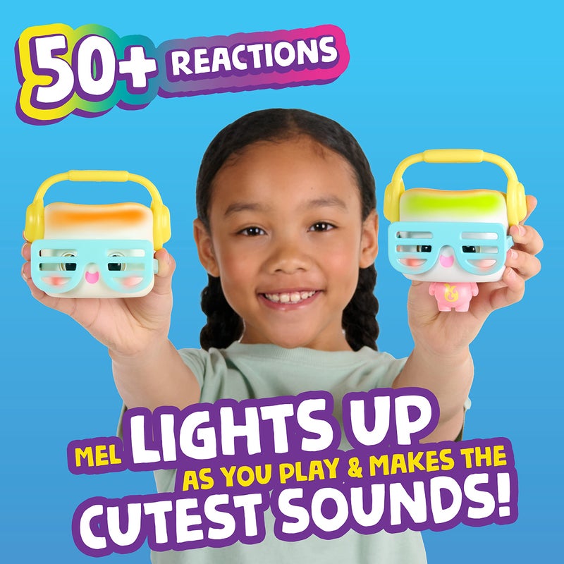 My Squishy Little Marshmallow â€“ Interactive Doll Collectible with Accessories â€“ Mel (White) - Image 4