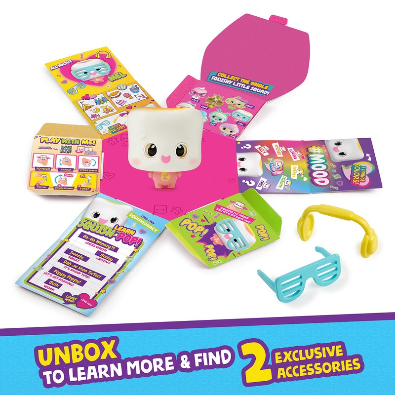 My Squishy Little Marshmallow â€“ Interactive Doll Collectible with Accessories â€“ Mel (White) - Image 5