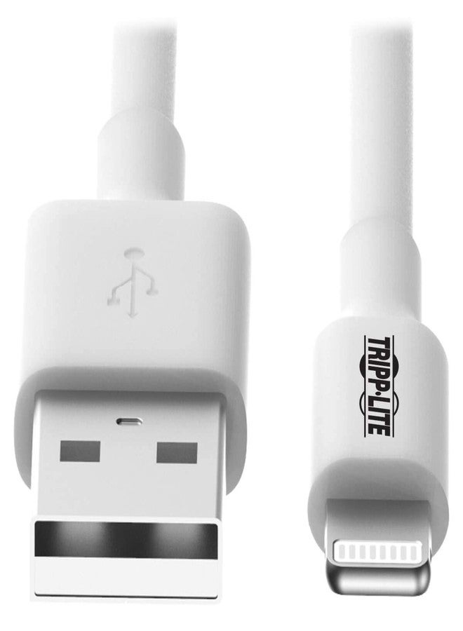 Tripp Lite Apple MFI Certified 10-Feet 3M Lightning to USB Cable Sync Charge iPhone/iPod/iPad - White (M100-010-WH) - Image 3