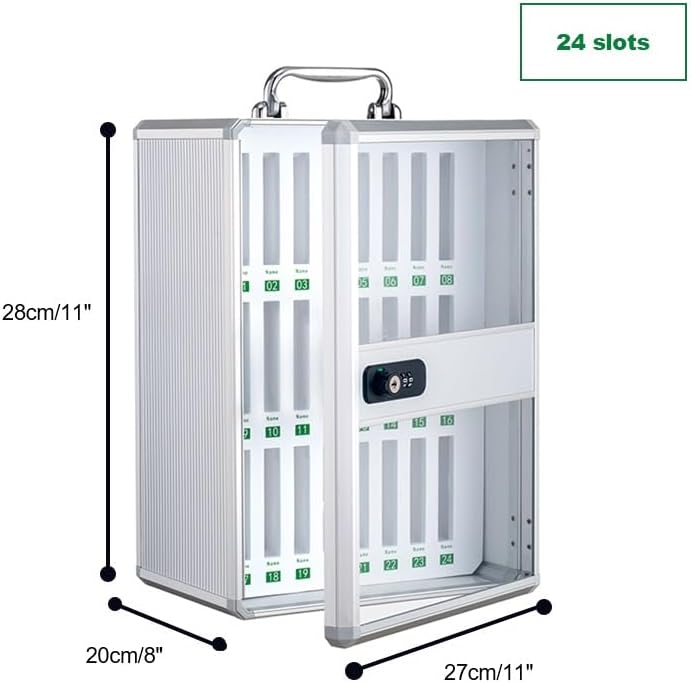 Year round in stock Secure Cell Phone Locker Box with Keys & Code for Office Classroom Gym Small Safe Box for Money and Digital Home Safe 29x20x49cm/11x8x19in,One Color 27x20x28cm Multi-market matching options Repeated use friendly design Carefully selected solid material All usage compatible Stain resistant Cross product compatible Gulf approved global quality Labor saving Intra-city fast distribution Big & small space compatible Space saving design picks Global flexible sizing options Storage transit efficiency build Global standard processed material Trendy flexible practical build All item simple matching build Globally trusted affordable quality Upgraded general material Strategic warehouse site Gulf climate tested upgraded quality All-item unified delivery All condition resistant crafted quality Year round in stock Fade proof - Image 2