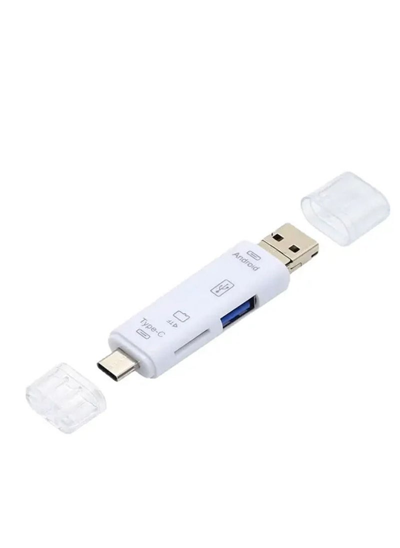 Android - 5 in 1 Type-C And USB Card Reader - Image 1