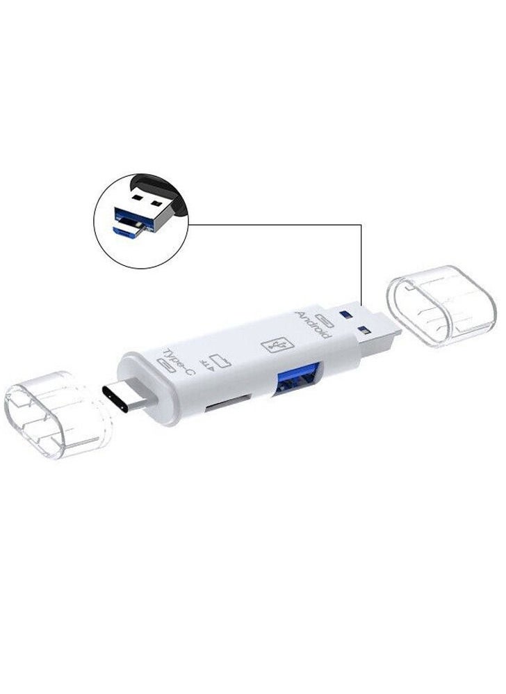 Android - 5 in 1 Type-C And USB Card Reader - Image 1